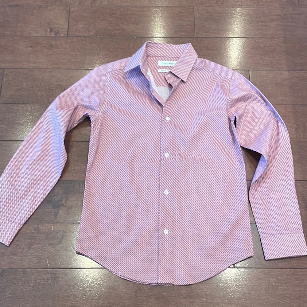 Boy’s Red Patterned Shirt - Picture 1 of 6